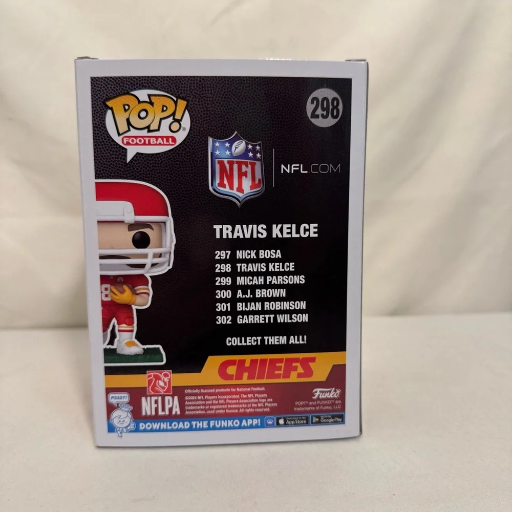 Travis Kelce/Patrick Mahomes (Chiefs)‎ NFL Funko Pop! Combo (2) - Picture 11 of 15